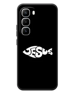 Чехол для Infinix Hot 60 Pro Plus с картинкой «Рыба Jesus»