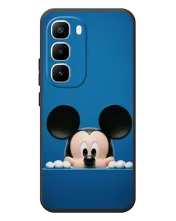Чехол для Infinix Hot 60 Pro Plus с картинкой «Микки выглядывает»