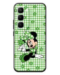 Чехол для Infinix Hot 60 Pro Plus с картинкой «Mickey в клетку»