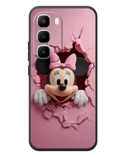 Чехол для Infinix Hot 60 Pro Plus с картинкой «Минни сквозь стену» Чехол для Infinix Hot 60 Pro Plus с картинкой «Минни сквозь стену»
