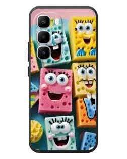 Чохол для Infinix Hot 60 Pro Plus з картинкою «Кольорові губки»