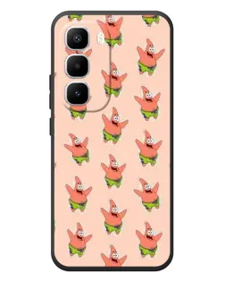 Чохол для Infinix Hot 60 Pro Plus з картинкою «Патрік Стар паттерн»