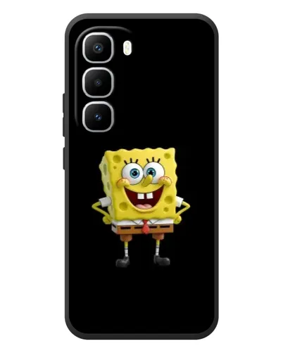 Чохол для Infinix Hot 60 Pro Plus з картинкою «Класичний Губка Боб» Чохол для Infinix Hot 60 Pro Plus з картинкою «Класичний Губка Боб»