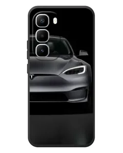Чехол для Infinix Hot 60 Pro Plus с картинкой «Tesla Model S Look»