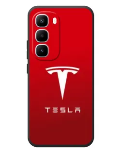 Чехол для Infinix Hot 60 Pro Plus с картинкой «Tesla Red Classic»
