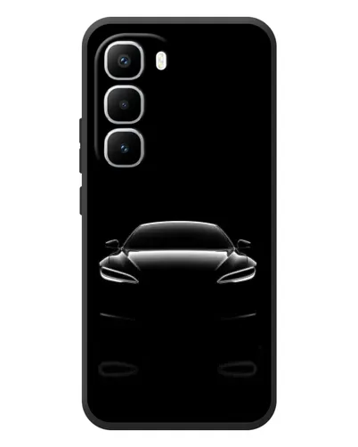 Чехол для Infinix Hot 60 Pro Plus с картинкой «Силуэт Tesla Night» Чехол для Infinix Hot 60 Pro Plus с картинкой «Силуэт Tesla Night»