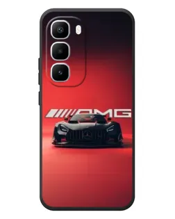 Чехол для Infinix Hot 60 Pro Plus с картинкой «Mercedes AMG — красная линия»
