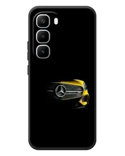 Чехол для Infinix Hot 60 Pro Plus с картинкой «Mercedes — ретро стиль»