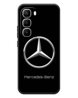 Чехол для Infinix Hot 60 Pro Plus с картинкой «Mercedes Silver Logo»
