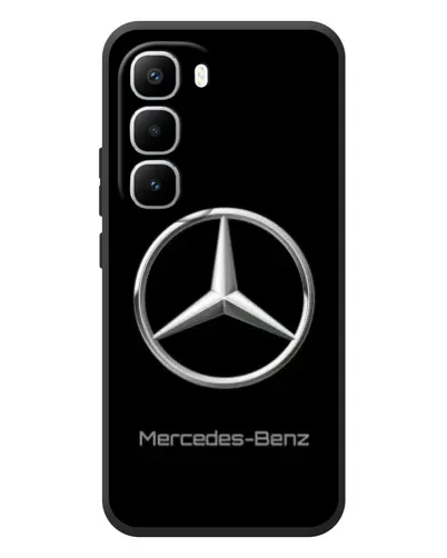 Чехол для Infinix Hot 60 Pro Plus с картинкой «Mercedes Silver Logo»