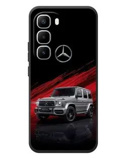 Чехол для Infinix Hot 60 Pro Plus с картинкой «Mercedes G-Class красный»
