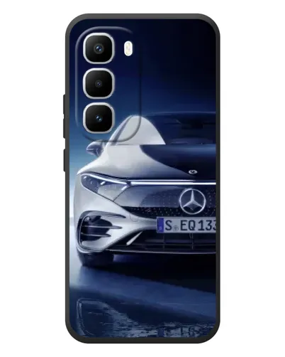 Чехол для Infinix Hot 60 Pro Plus с картинкой «Mercedes EQ — будущее»