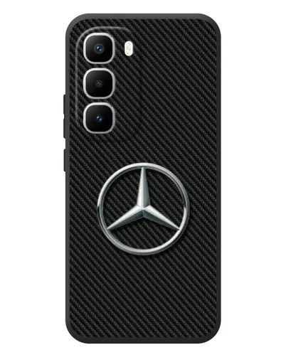 Чехол для Infinix Hot 60 Pro Plus с картинкой «Карбоновый Mercedes стиль» Чехол для Infinix Hot 60 Pro Plus с картинкой «Карбоновый Mercedes стиль»