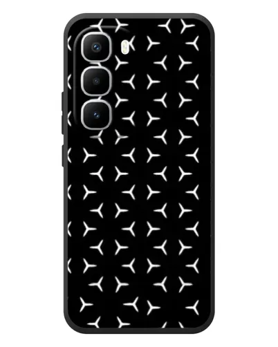 Чехол для Infinix Hot 60 Pro Plus с картинкой «Mercedes паттерн звезд» Чехол для Infinix Hot 60 Pro Plus с картинкой «Mercedes паттерн звезд»