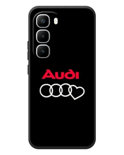 Чехол для Infinix Hot 60 Pro Plus с картинкой «Логотип Audi Heart»