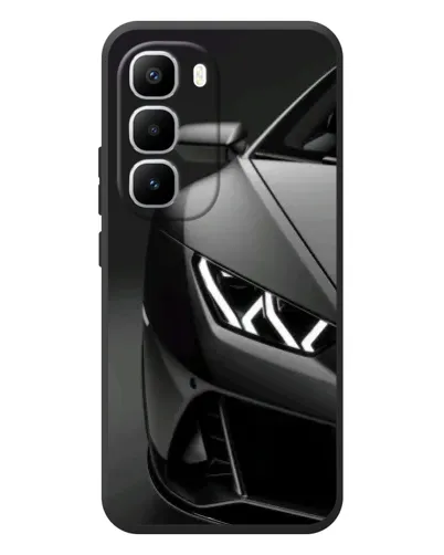 Чехол для Infinix Hot 60 Pro Plus с картинкой «Lamborghini фары детализация»