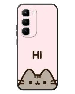 Чехол для Infinix Hot 60 Pro Plus с картинкой «Пушин говорит Hi» Чехол для Infinix Hot 60 Pro Plus с картинкой «Пушин говорит Hi»