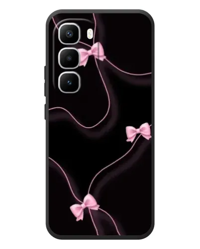 Чехол для Infinix Hot 60 Pro Plus с картинкой «Розовые ленты»