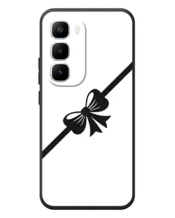Чехол для Infinix Hot 60 Pro Plus с картинкой «Диагональный бант»