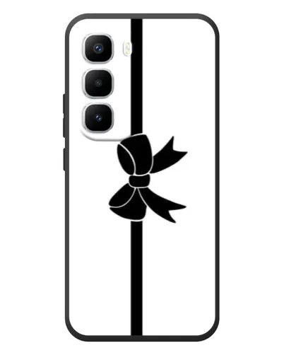 Чехол для Infinix Hot 60 Pro Plus с картинкой «Вертикальный бант»