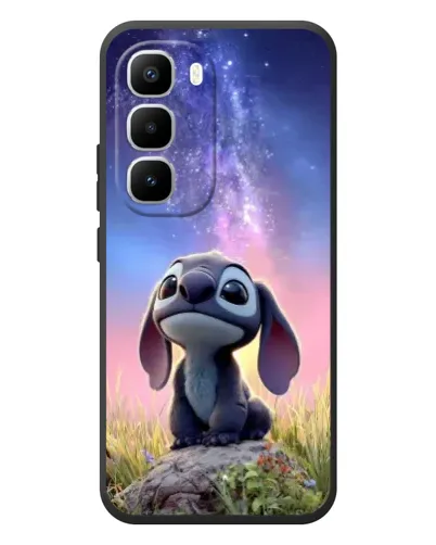 Чехол для Infinix Hot 60 Pro Plus с картинкой «Стич на рассвете»