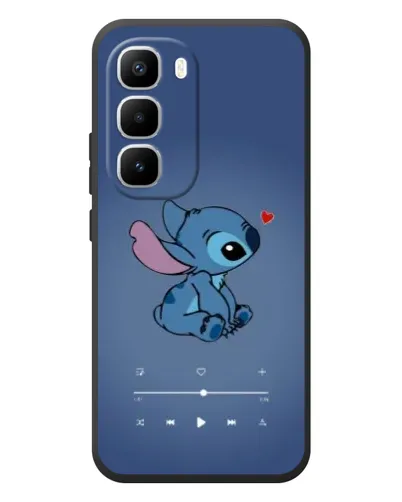 Чехол для Infinix Hot 60 Pro Plus с картинкой «Музыкальный Stitch»