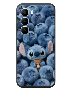 Чехол для Infinix Hot 60 Pro Plus с картинкой «Стич и голубика» Чехол для Infinix Hot 60 Pro Plus с картинкой «Стич и голубика»