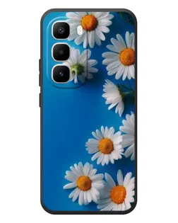 Чехол для Infinix Hot 60 Pro Plus с картинкой «Белоснежные маргаритки»