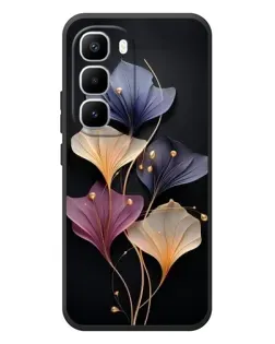 Чехол для Infinix Hot 60 Pro Plus с картинкой «Лиловые цветы грации»