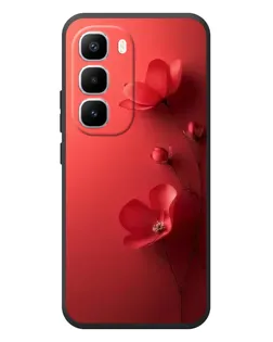 Чехол для Infinix Hot 60 Pro Plus с картинкой «Маковые соцветия»