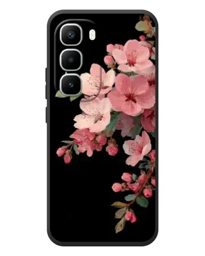 Чехол для Infinix Hot 60 Pro Plus с картинкой «Розовая ветка сакуры»