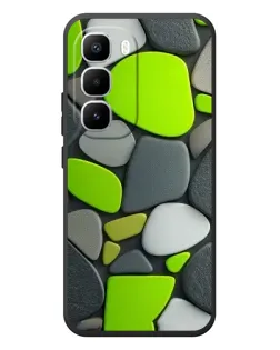 Чехол для Infinix Hot 60 Pro Plus с картинкой «Яркая неоновая галька»