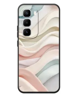 Чехол для Infinix Hot 60 Pro Plus с картинкой «Пастельные нежные волны»