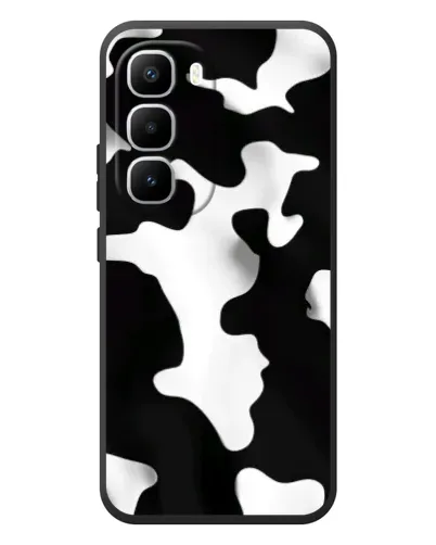 Чехол для Infinix Hot 60 Pro Plus с картинкой «Черно-белое пятно»