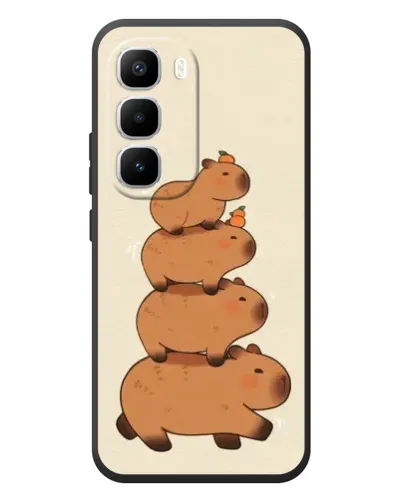 Чехол для Infinix Hot 60 Pro Plus с картинкой «Башня из капибар» Чехол для Infinix Hot 60 Pro Plus с картинкой «Башня из капибар»
