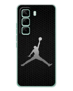 Чехол для Infinix Hot 60 Pro с картинкой «Jordan Dark Carbon» Чехол для Infinix Hot 60 Pro с картинкой «Jordan Dark Carbon»