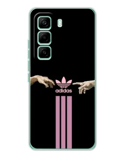 Чехол для Infinix Hot 60 Pro с картинкой «Adidas Hands»
