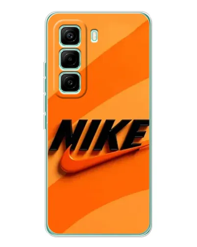 Чехол для Infinix Hot 60 Pro с картинкой «Оранжевый драйв Nike» Чехол для Infinix Hot 60 Pro с картинкой «Оранжевый драйв Nike»