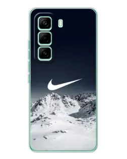 Чехол для Infinix Hot 60 Pro с картинкой «Nike — зимние горы» Чехол для Infinix Hot 60 Pro с картинкой «Nike — зимние горы»
