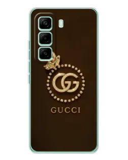 Чехол для Infinix Hot 60 Pro с картинкой «Gucci — золотая бабочка» Чехол для Infinix Hot 60 Pro с картинкой «Gucci — золотая бабочка»