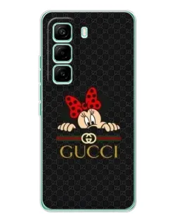 Чехол для Infinix Hot 60 Pro с картинкой «Минни Маус Gucci — черный» Чехол для Infinix Hot 60 Pro с картинкой «Минни Маус Gucci — черный»