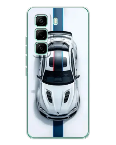 Чехол для Infinix Hot 60 Pro с картинкой «Вид сверху — BMW M»