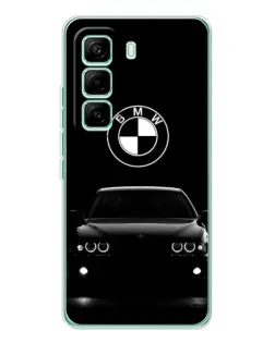 Чехол для Infinix Hot 60 Pro с картинкой «BMW — взгляд из темноты»