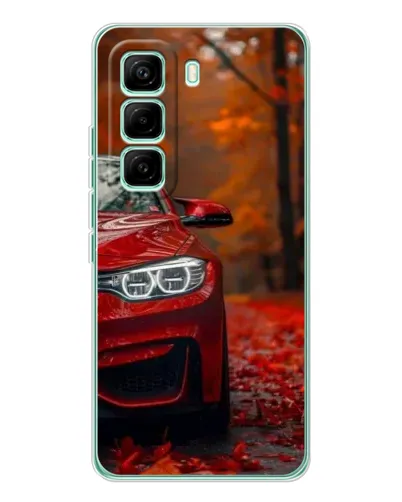 Чехол для Infinix Hot 60 Pro с картинкой «Осенняя BMW M4»