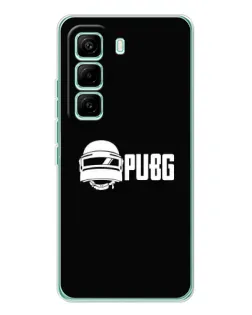 Чехол для Infinix Hot 60 Pro с картинкой «PUBG — классический лого»