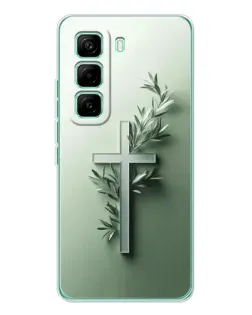 Чехол для Infinix Hot 60 Pro с картинкой «Оливковая ветвь»
