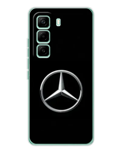 Чехол для Infinix Hot 60 Pro с картинкой «Mercedes классический лого»
