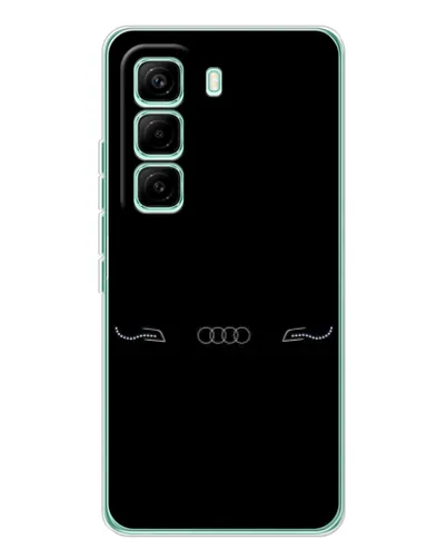 Чехол для Infinix Hot 60 Pro с картинкой «Audi — световой подпись» Чехол для Infinix Hot 60 Pro с картинкой «Audi — световой подпись»