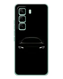 Чехол для Infinix Hot 60 Pro с картинкой «Взгляд Audi в темноте» Чехол для Infinix Hot 60 Pro с картинкой «Взгляд Audi в темноте»
