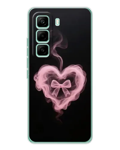 Чехол для Infinix Hot 60 Pro с картинкой «Дымчатое сердце»